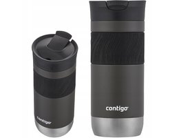 Contigo Byron Snapseal thermosbeker - Sake, roestvrijstalen isoleerbeker, koffiebeker-to-go, lekvrij, houdt tot 7 uur warm, vaatwasserbestendig BPA-vrij deksel, 470 ml