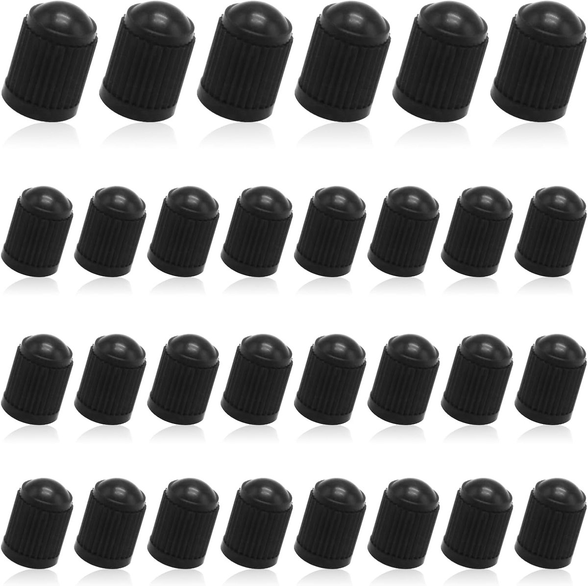 Ventieldoppen set van 30 - Universele plastic ventieldoppen - Voor stabiele bandenspanning - ShopVlot
