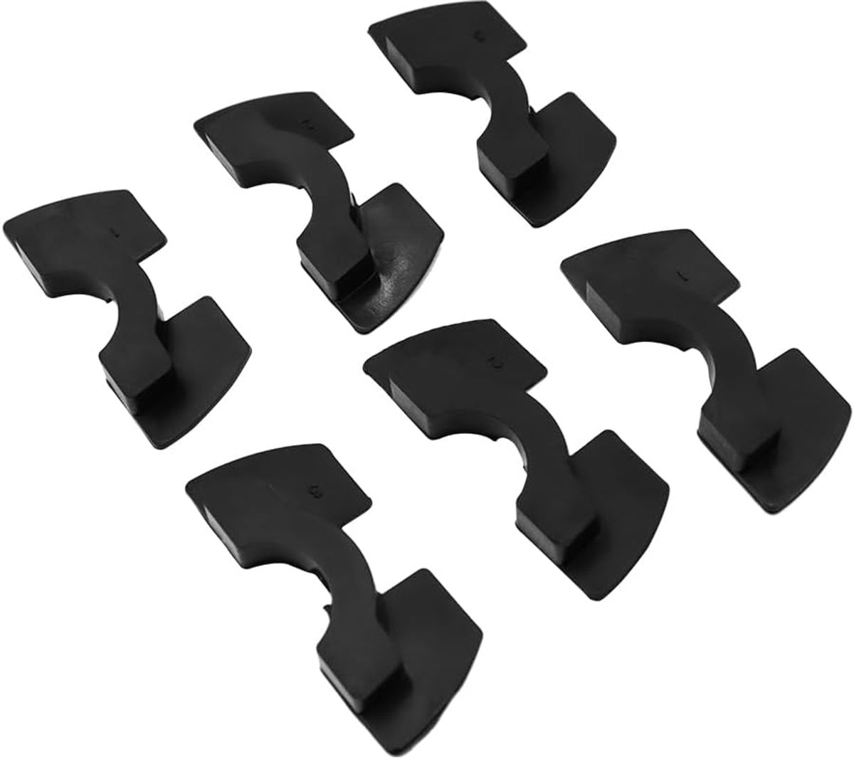 Rubber Vibration Damper Pad 6PCS - Demping - Versterkt levensduur scooter - Vermindert slijtage - ShopVlot