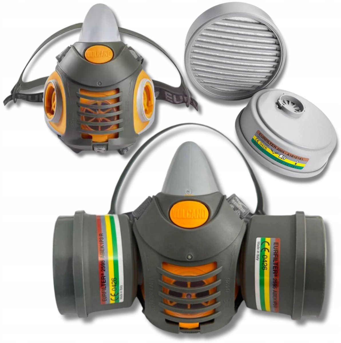 Beschermend Ademhalingsmasker Vulcano met ABEK Filters