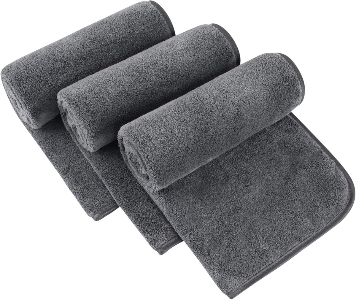 Microfiber handdoek 40cm x 76cm - super zacht - make-up remover - ideaal voor gezichtreiniging - ShopVlot