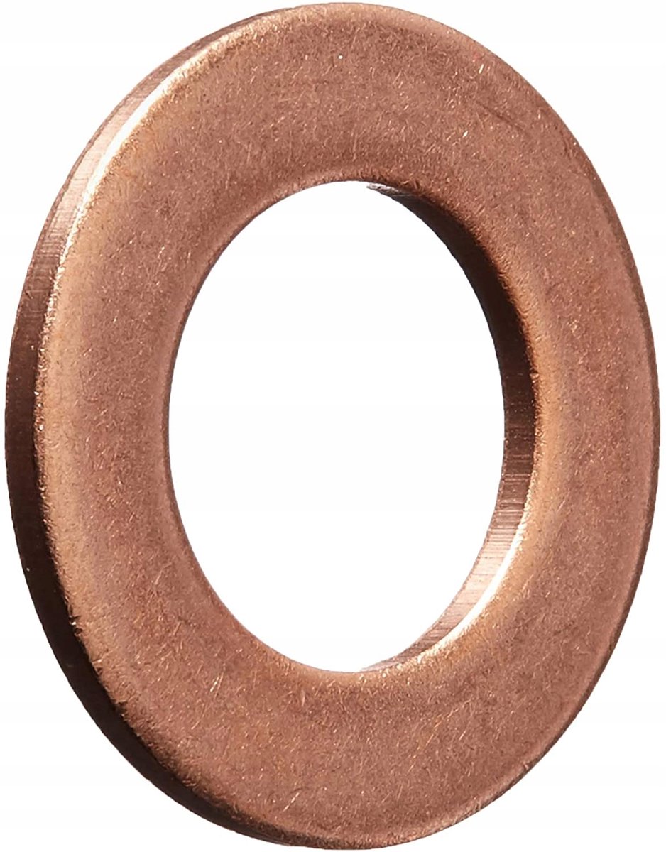 Koperen Afdichtring 10x14x1.5mm - Set van 50 stuks