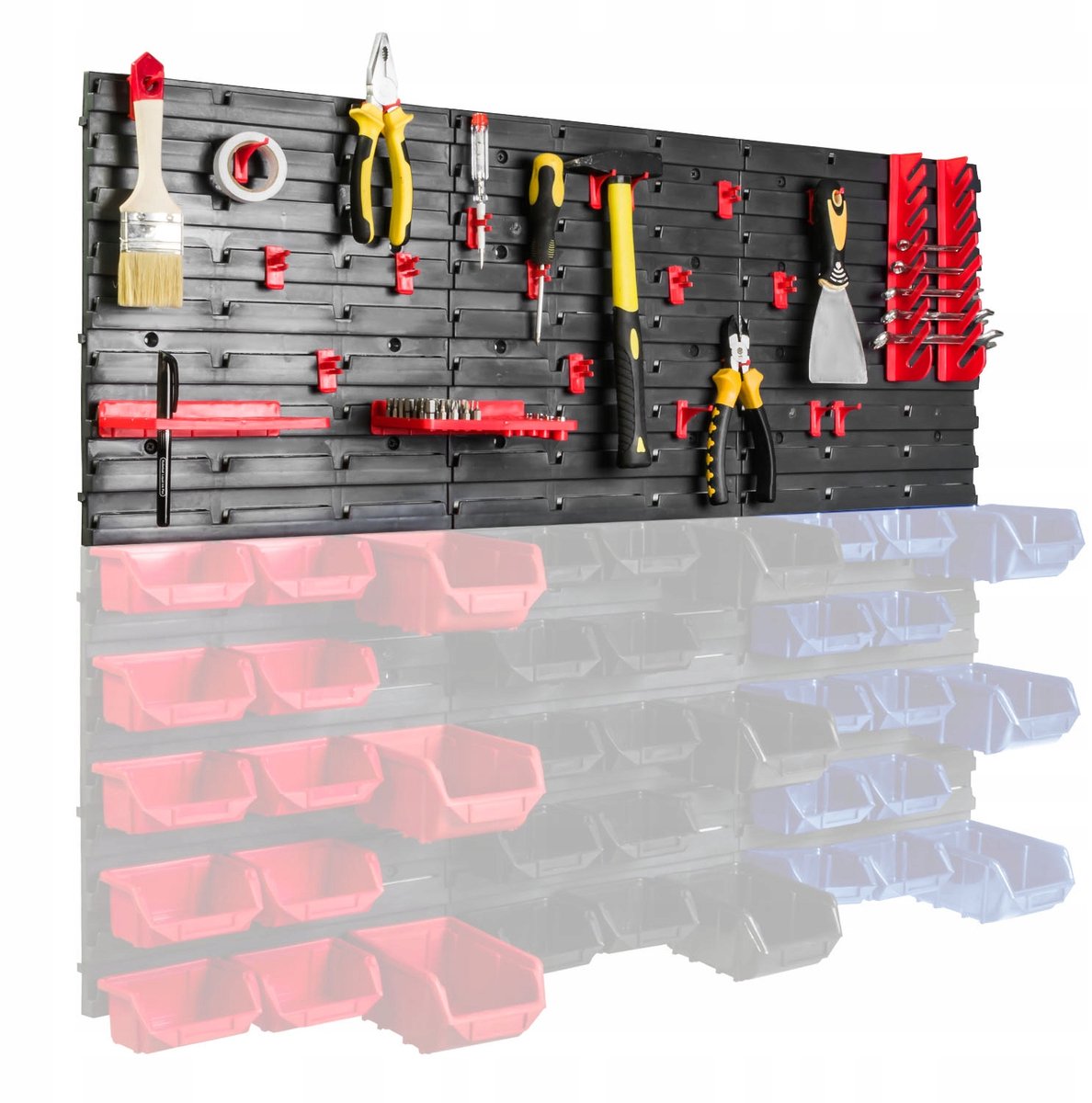 Gereedschapswand 105x38,5 cm met Ophanghaken - Werkplaats Organizer