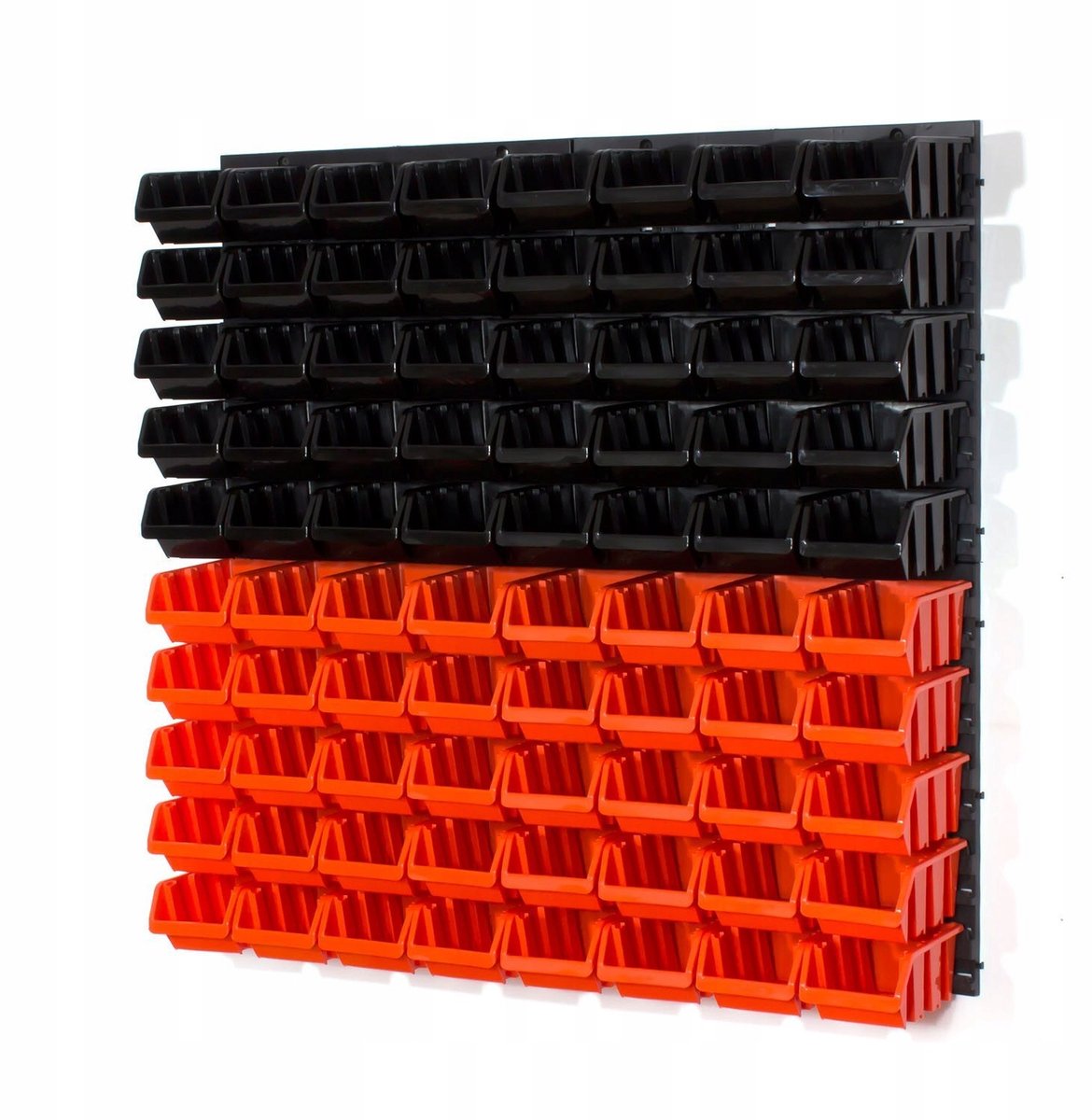 Gereedschapswand 80x80cm met 80 Bakjes - Merkloos