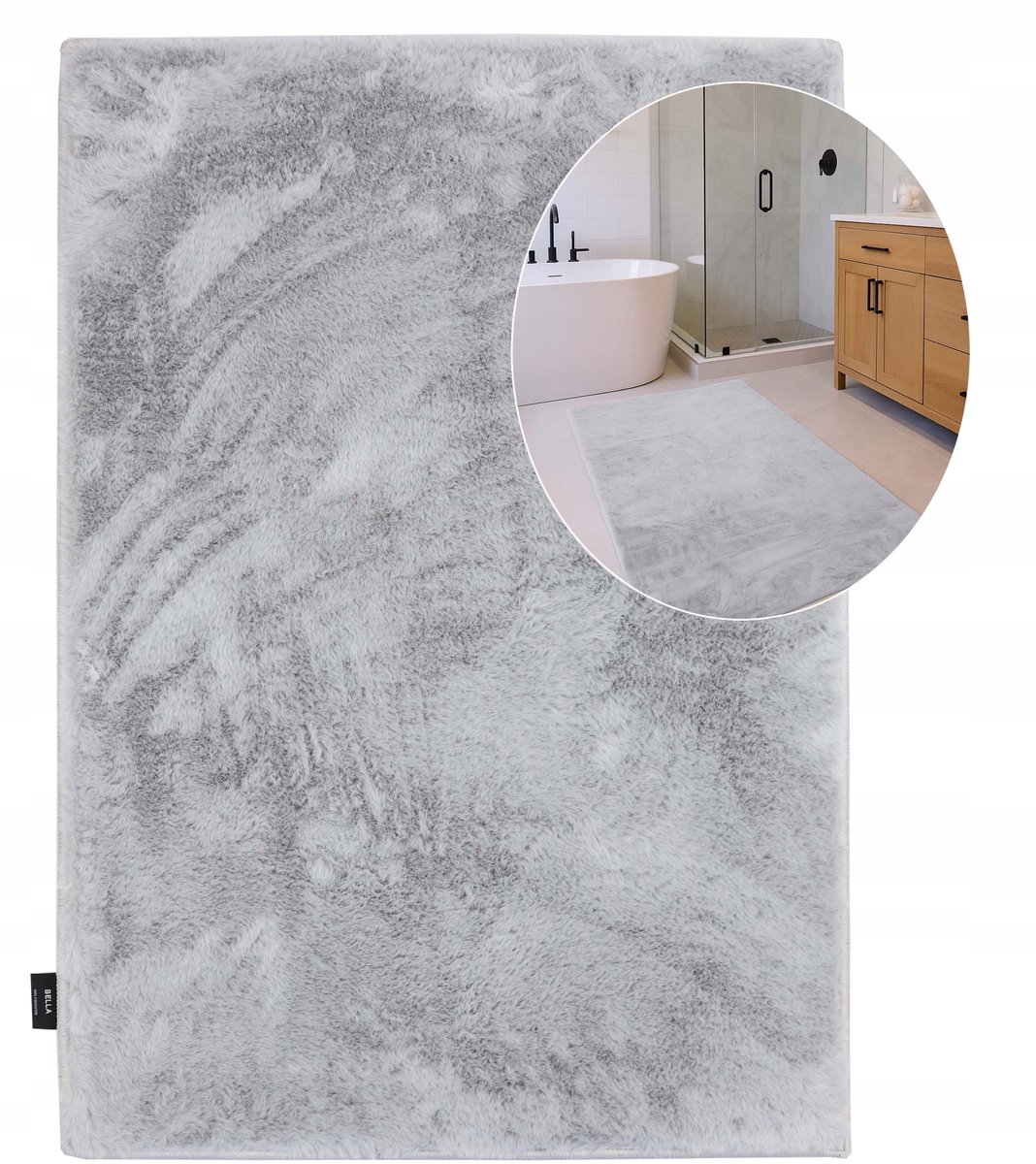 Zachte Antislip Badmat Rabbit 80x120 cm - Comfort & Veiligheid