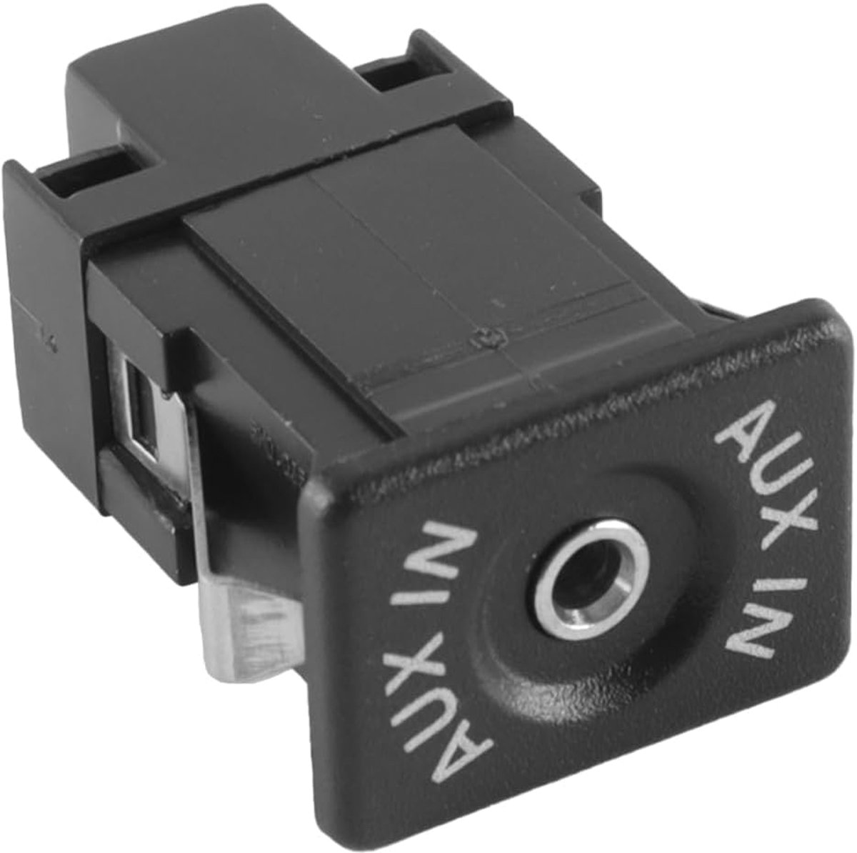 AUX audiojack geschikt voor Golf, Jetta, Passat, Touran 2006-2015 - zwart ABS - snelle installatie - elegant design - m-winkel