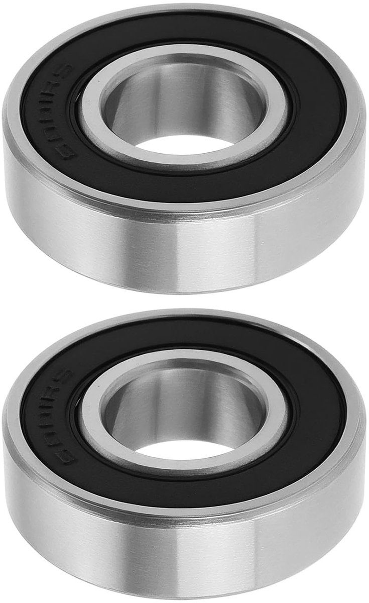 Diepe groef kogellagers 12 x 28 x 8 mm - Gcr156001-2RS - waterdicht - geschikt voor SoFlow e-scooters - ShopVlot