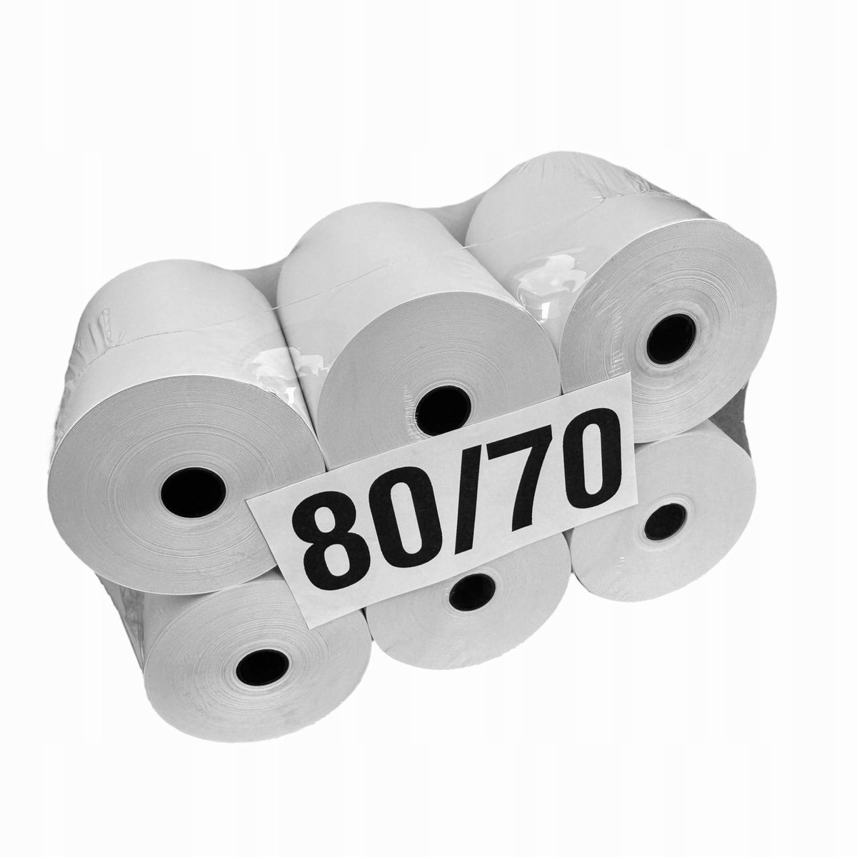 Thermische kassarol 80mm x 70m - 6 stuks