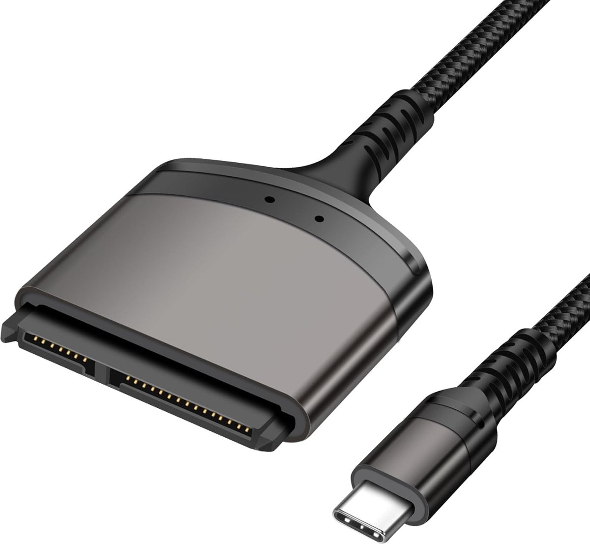 MEIRIYFA USB 3.0 Type C to SATA 22 Pin Adapter Cable, Type C USB 3.0 Plug to SATA III Hard Drive Adapter 5Gbps for 2.5 - ShopVlot