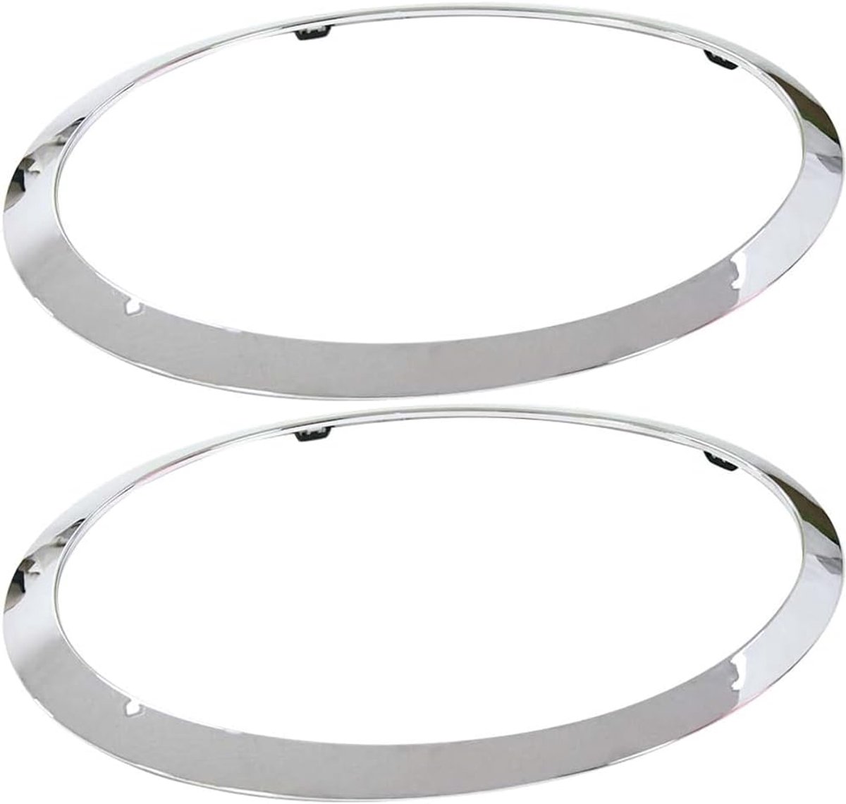 2 x Left and Right Side Headlight Ring 51137300631 Compatible With BMW Mini Cooper F55 F56 F57 2014+ 51137300632 - ShopVlot