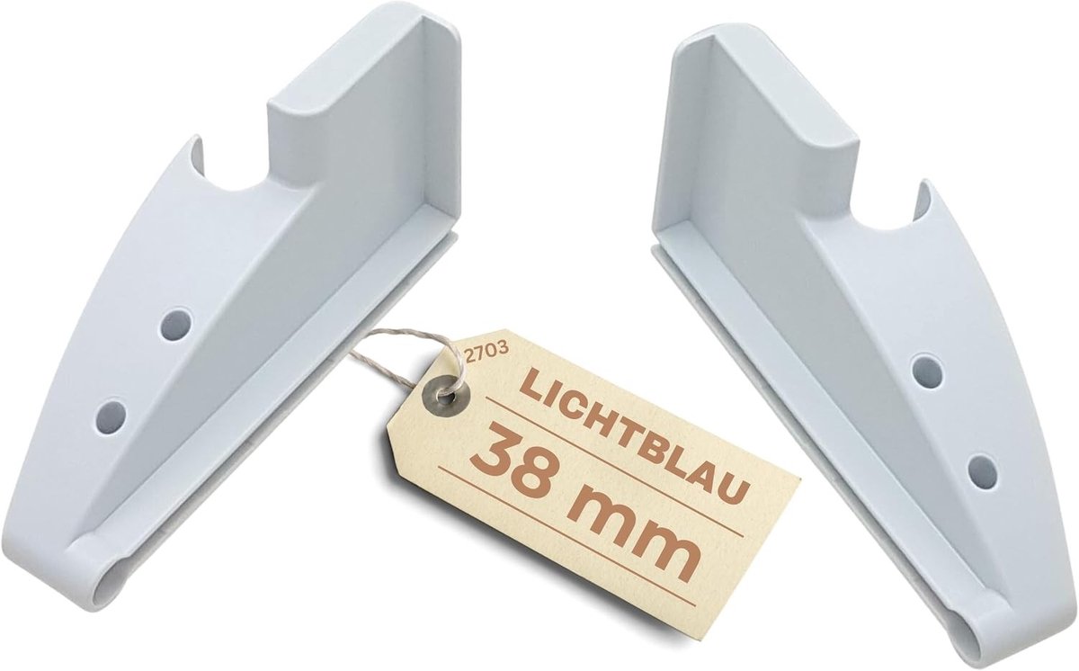 Flessenhouder koelkast - 38 mm - Zijdelen Flessenrek Vervanging - Universeel Koelkastdeurrek