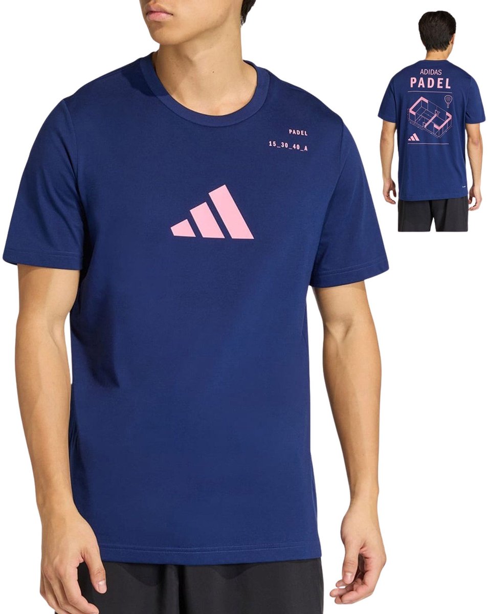 Sportshirt Mannen Blauw