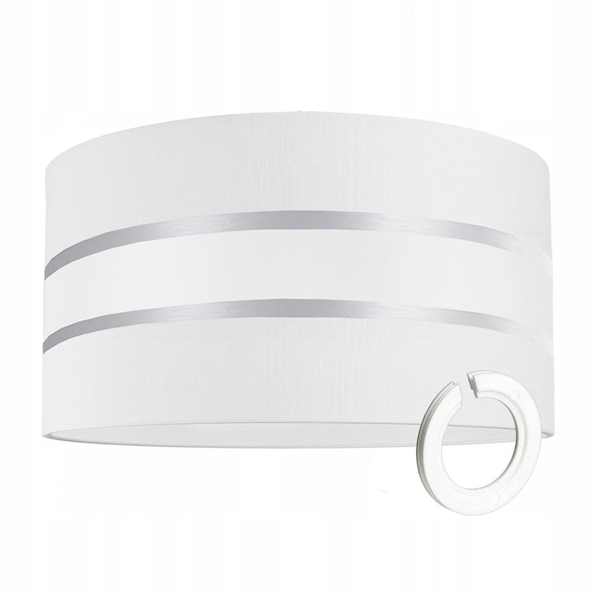 Wit Lampenkap 30cm voor Hanglamp & Staande Lamp - E27/E14