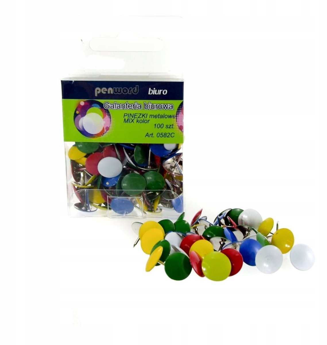 Penword Metalen Punaises Mix Kleuren - 100 stuks