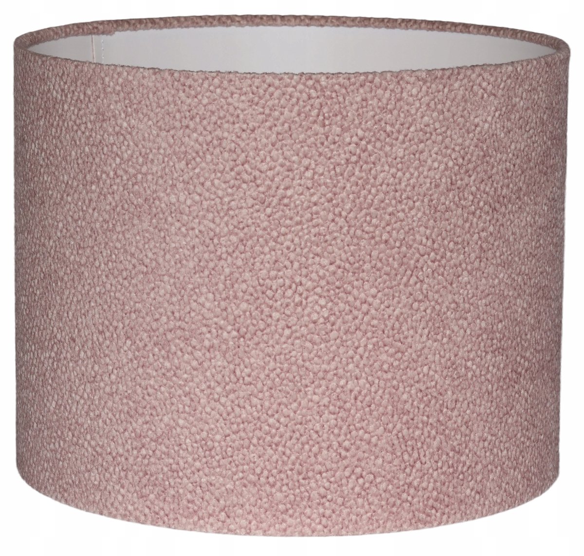 Lampenkap Cilinder 25/20cm E27 Poederroze - Stijlvolle Sfeerverlichting