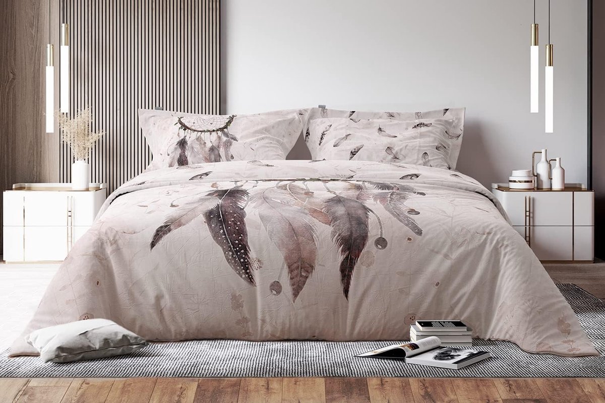 Duvet cover Cotton Bohemian - beige 200x200/220cm - ShopVlot