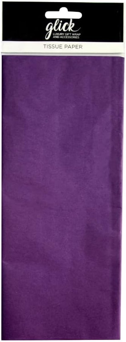 Tissuepapier - Violet - 750 x 500 mm - Luxe voor Geschenkverpakking en Kunst - Voor Feesten en Jubilea
