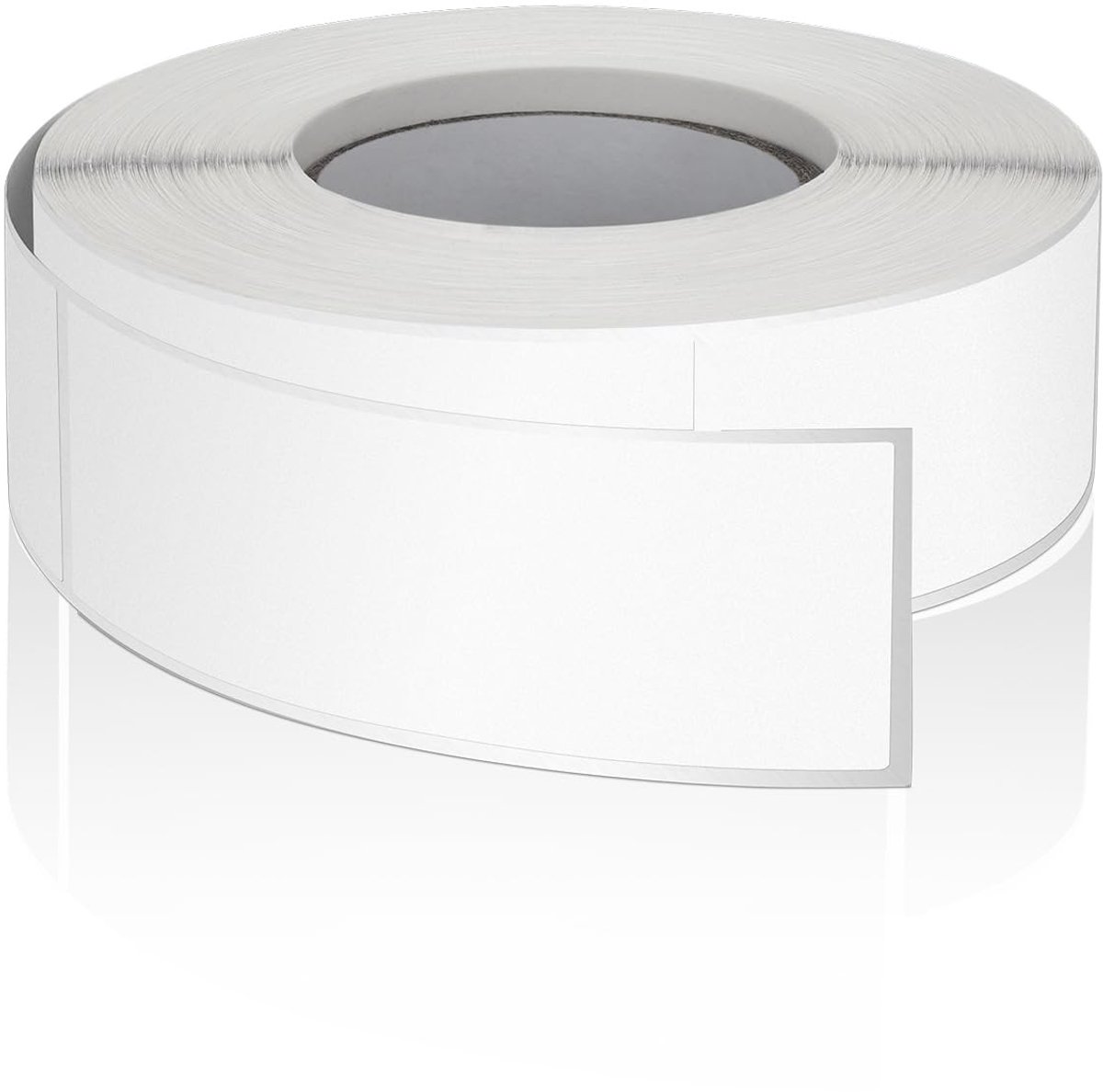 Solidchoice - 500 Stuks Zelfklevende Witte Stickers voor Kleurcodering