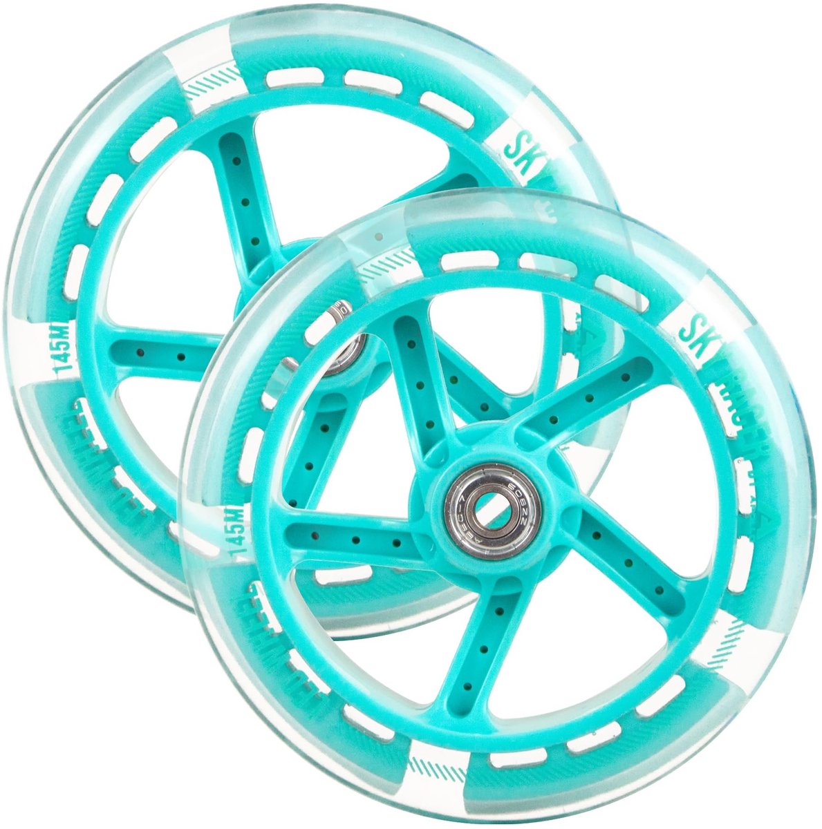 Solidchoice - Vervangingswielenset voor Scooters - ABEC 7 Lagers