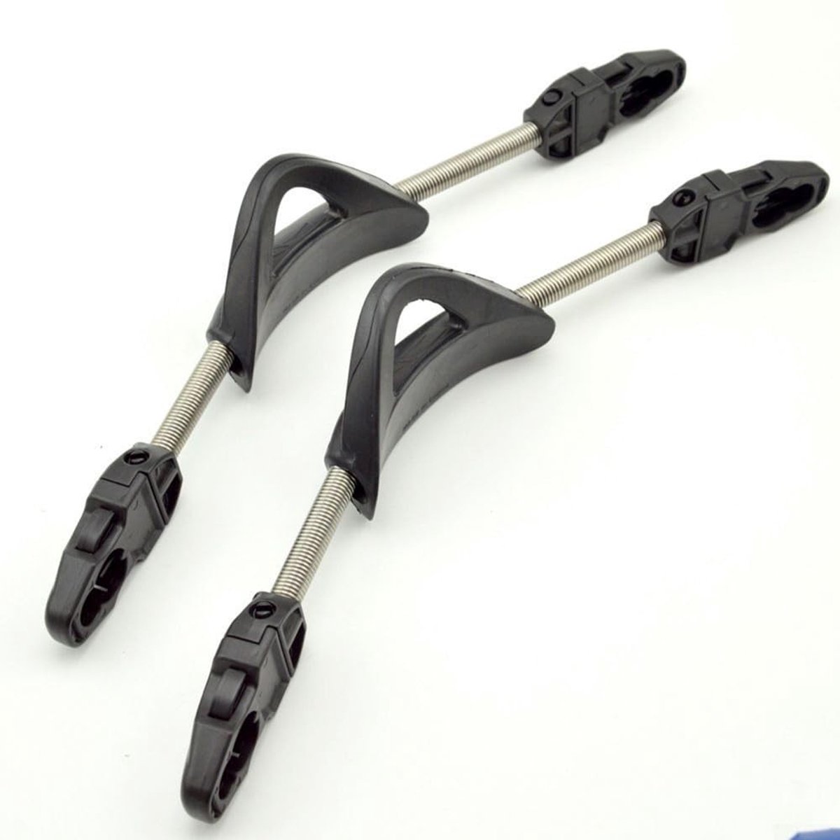 Solidchoice - 2 Stuks Duik Veervinriemen - Roestvrij Staal Antislip