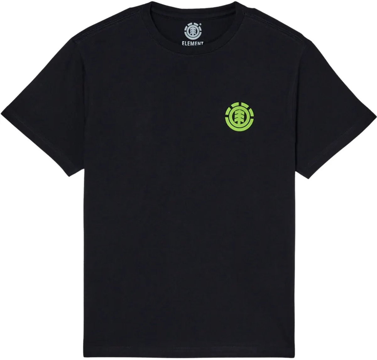 Element Ampli T-shirt Met Korte Mouwen Zwart 12 Years Jongen