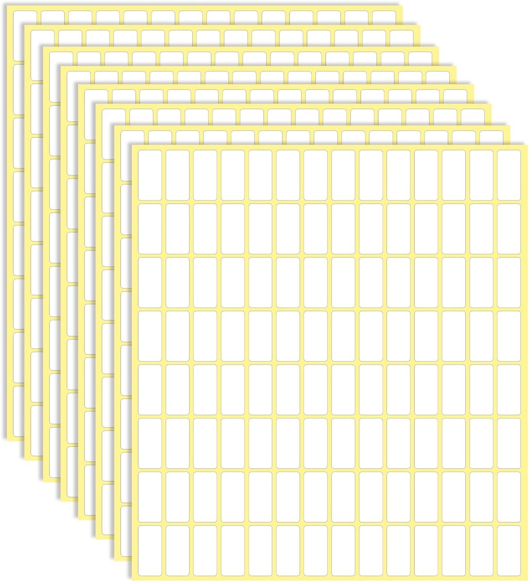Solidchoice - 3360 Stuks Zelfklevende Labels voor Organisatie