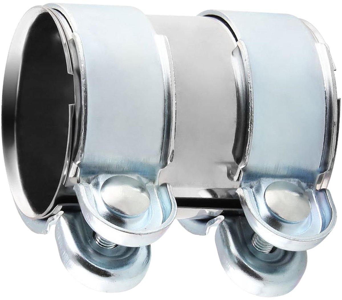 Solidchoice - RVS Uitlaatpijp Klem voor Auto, 55 mm x 95 mm