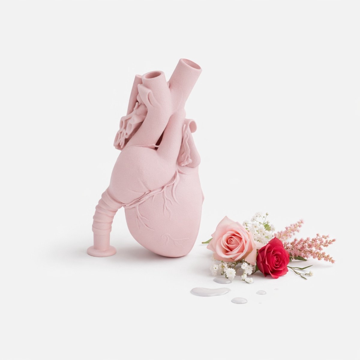 Ongemarkeerde Anatomicus hartvaas voor bloemen en takken - diverse kleuren
