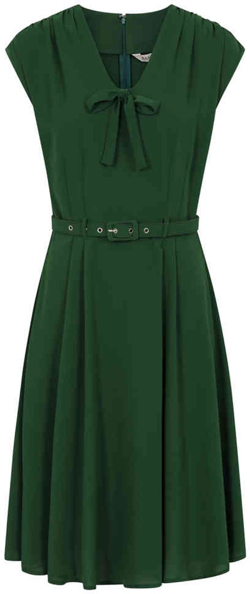 Banned - Holly Flare jurk - XS - Groen