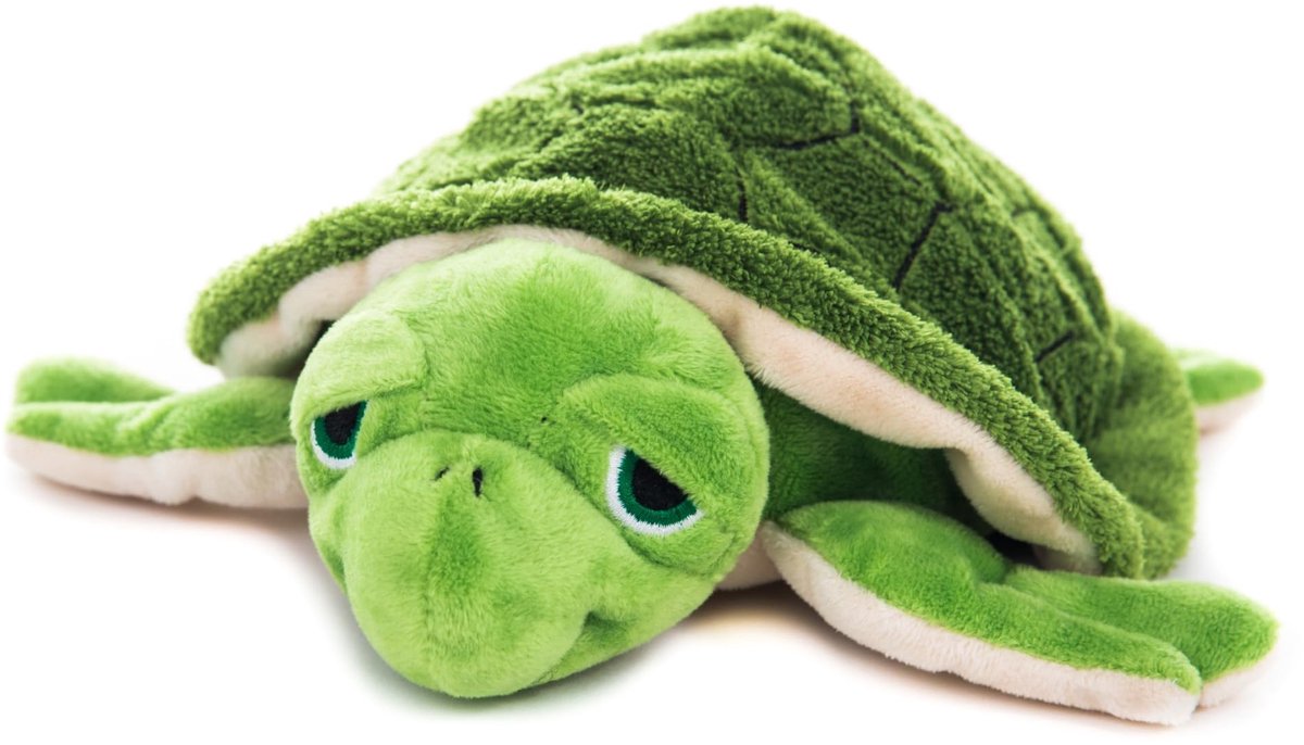 Solidchoice - Pluche Kruik met Afneembare Hoes Schildpad