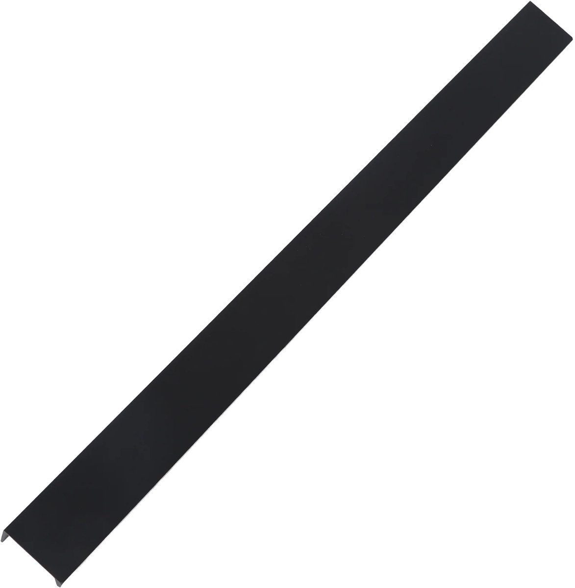 Meubelprofielgreep Siena mat zwart 400mm - Boorafstand 320mm