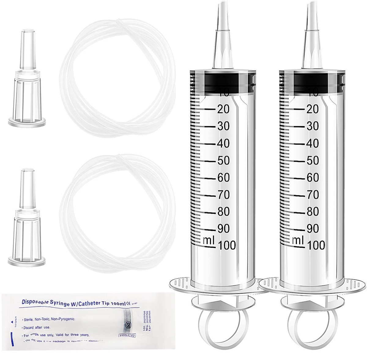 Solidchoice - Set van 2 Liquid Measuring Instrumenten met Slang