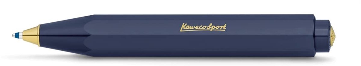 Solidchoice - Classic Sport Balpen Navy met Mechanisme
