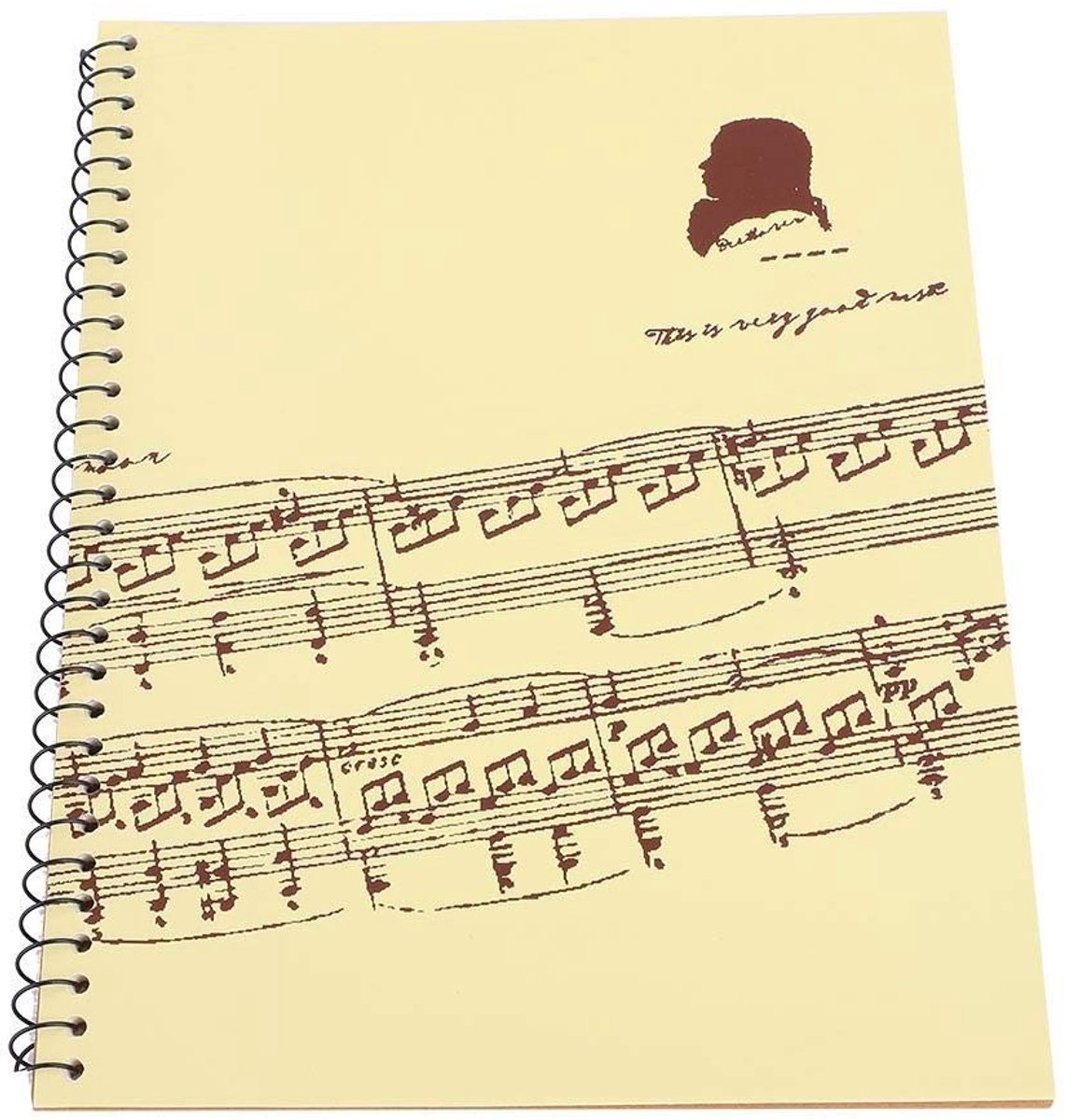 Solidchoice - Musik-Notizbuch - 50 Pagina's Notenschrift en Manuskriptpapier