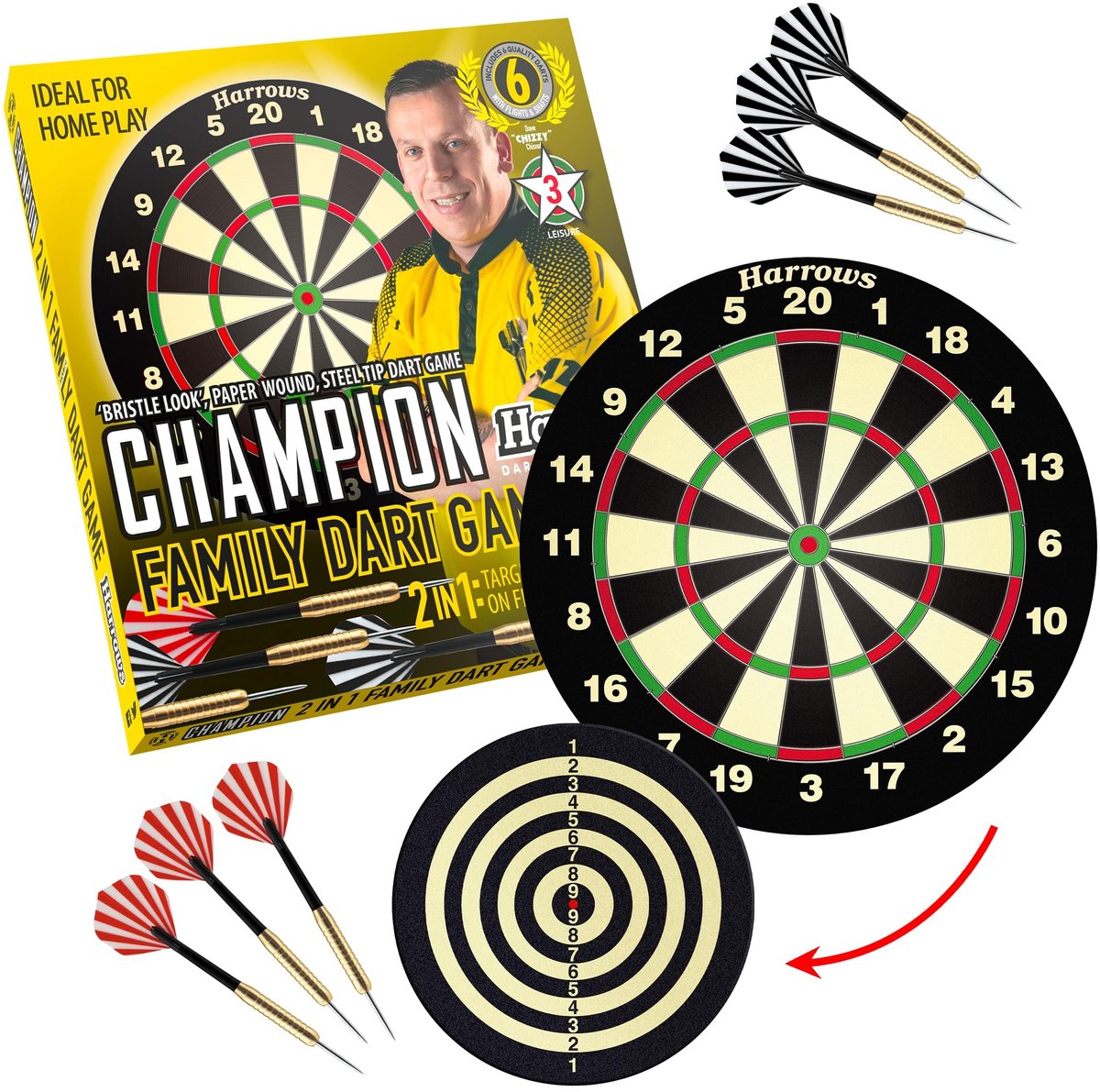 Solidchoice - Wereldkampioen Dartspel met Kwaliteitsdartpijlen