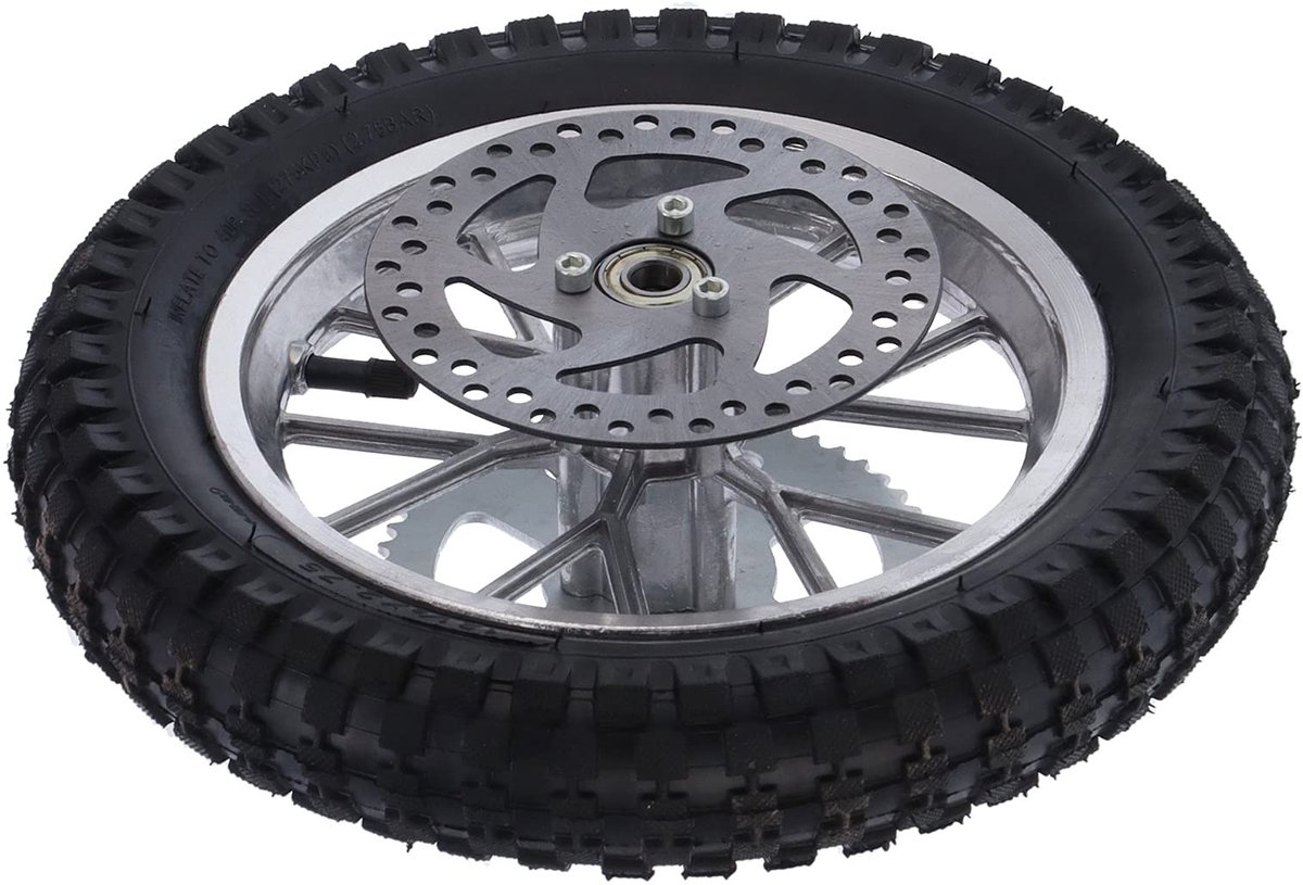 Solidchoice - Mini Crossmotor Wielen 12.5 Inch voor 47cc 49cc Motoren
