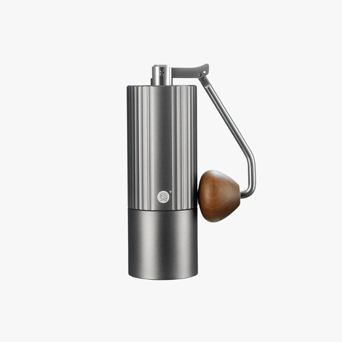 zeroHero - Z3 X-Fold Hand Grinder Silver - Manuele koffie bonen maler - Titanium gecoate 38mm conische schijven - 25 gram zes sterren maalinrichting - Breekt de boon voor het malen