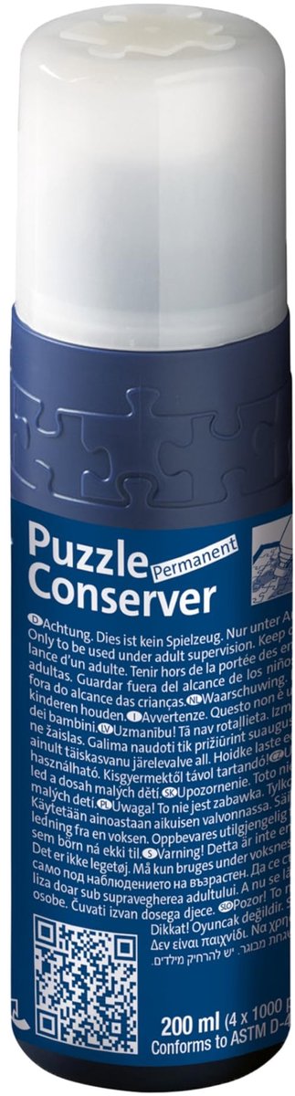 Solidchoice - Puzzellijm voor het Fixeren van Puzzels, 200 ml