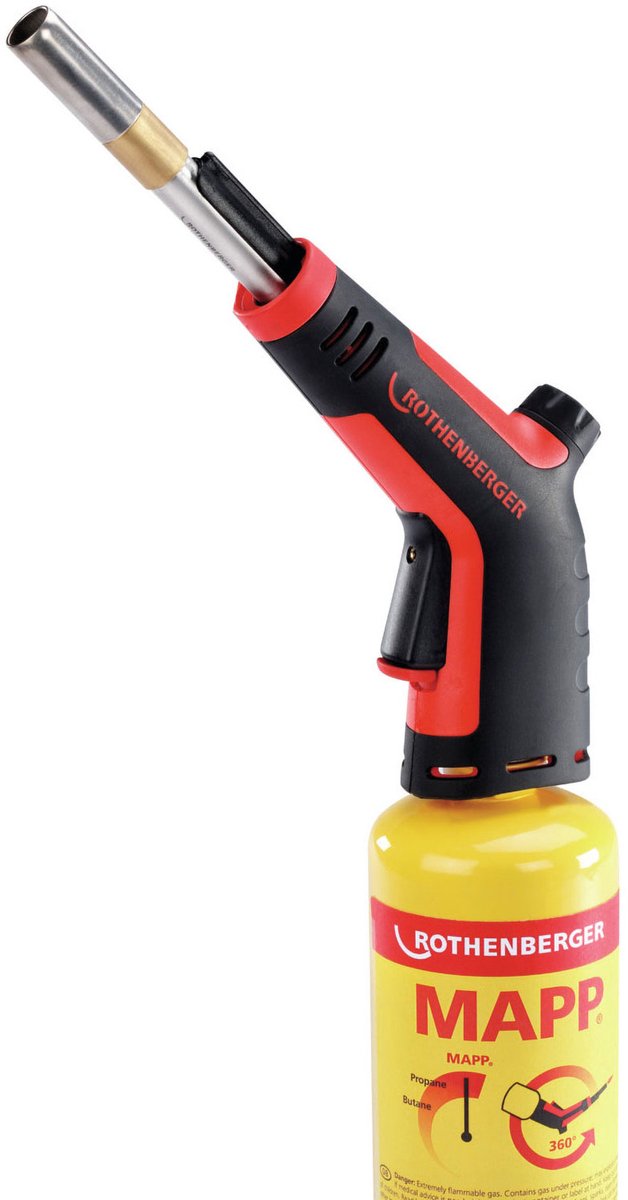 ROTHENBERGER MAPP-Gas HPC, 7/16"-EU, Versie C - 035521-C