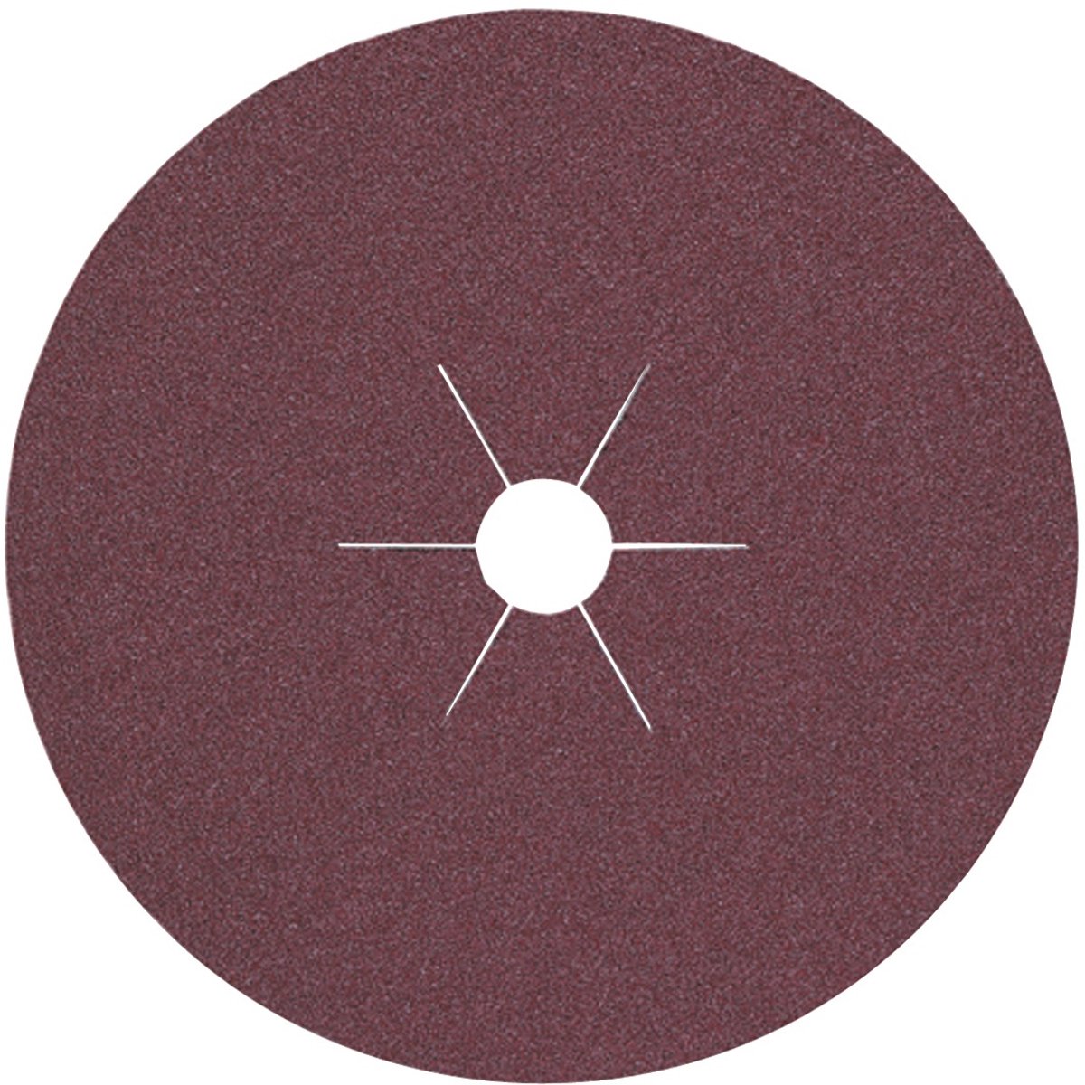 Fiberschijf D.115mm K.60 v.HO/Metaal Korund TECWERK