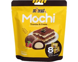 Japanse dessert mochi Royal Family Tiramisu & Creme, 8 st. (120 g)