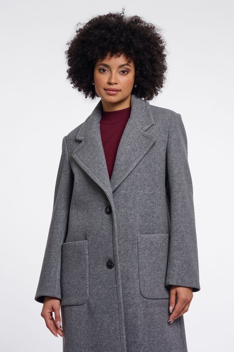 Rino & Pelle Jassen - Cecile coat - Grijs