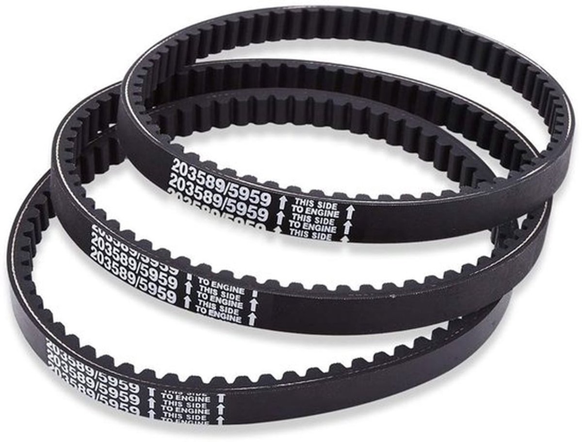 Aandrijfriem 30 Serie - Koppelingsriem - Rubber - Kart - Compatibel met Manco 5959/Comet 203589 - Hartafstand 6 5/8" tot 6 11/16 - Transmissieriem