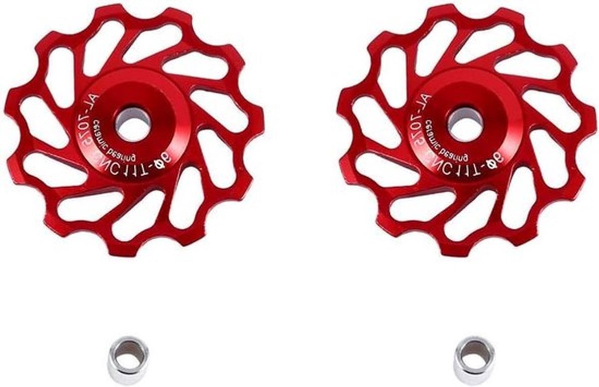 Fietsversnellingssysteem met 11T/13T Sealed Bearing Jockey Wheel, Keramische Lagers voor 7/8/9/10 Versnellingen, Geschikt voor Diverse Fietscircuits