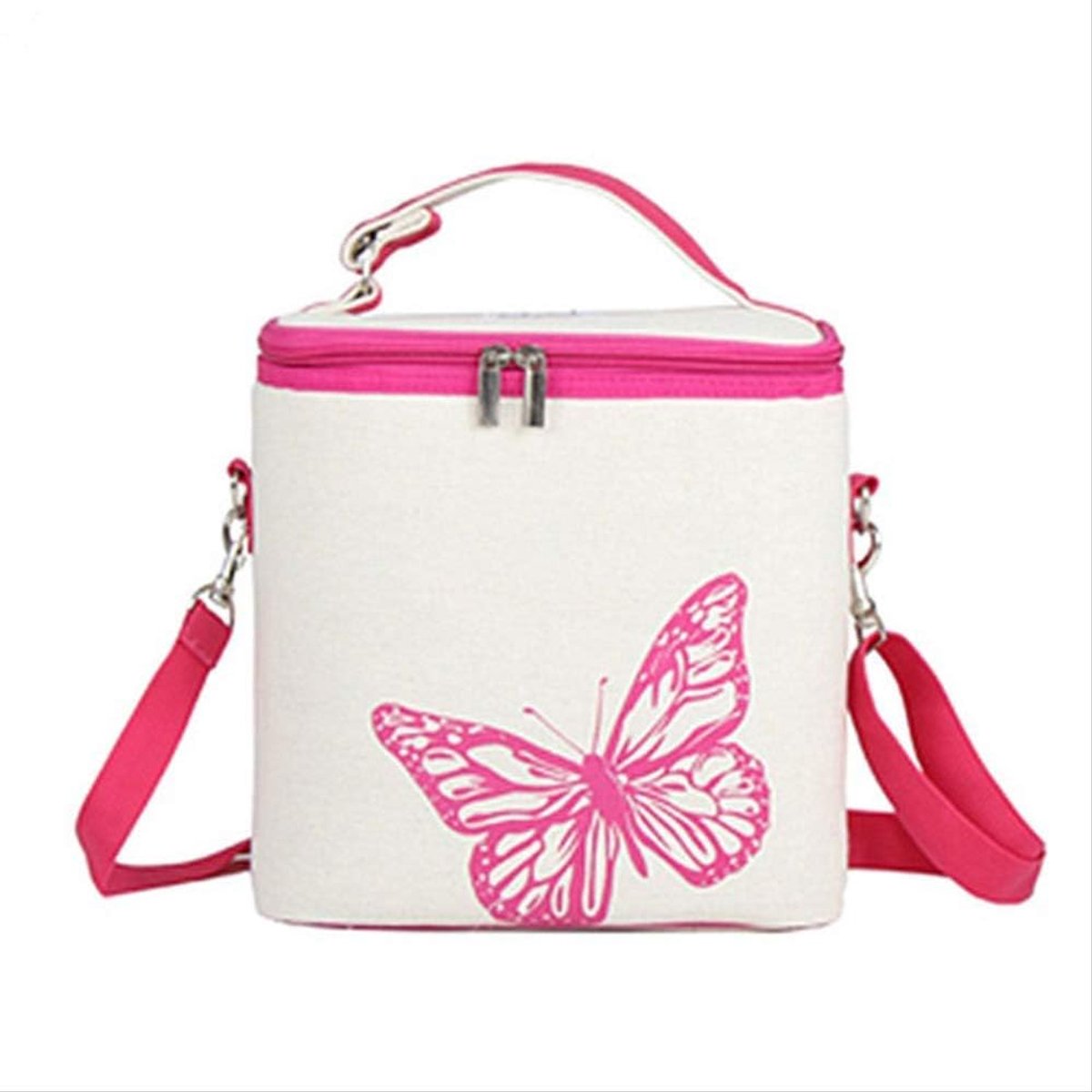 Insulation Bag made of pearl fleece made of aluminium with cotton pearl effect, insulating bag for printing in the - ShopVlot