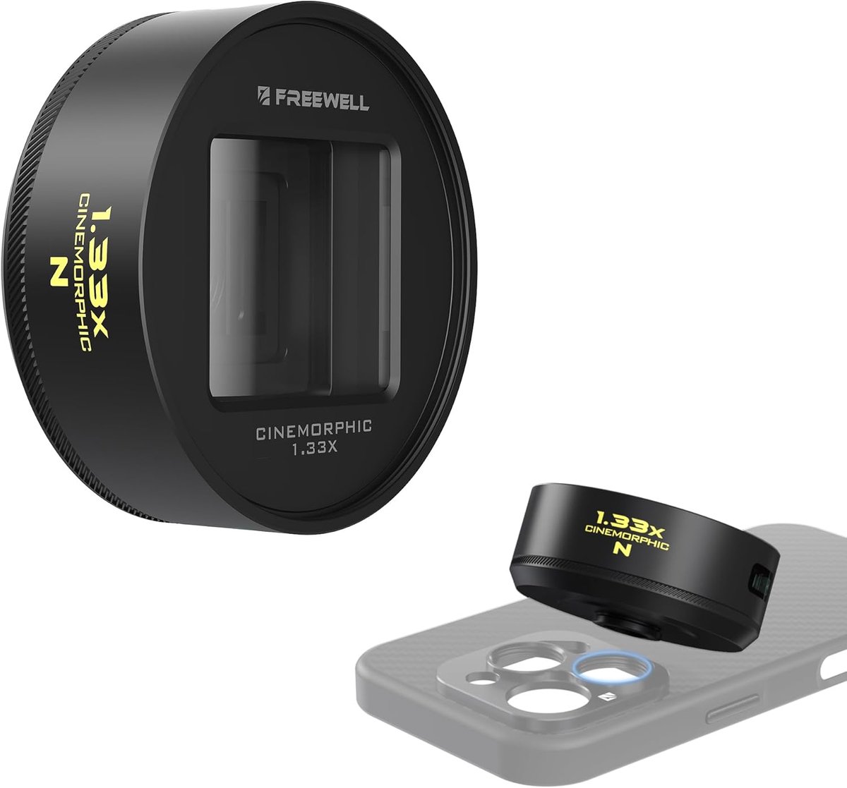 Freewell Neutral Streak 1.33x anamorphotic lens with 17mm connection - ShopVlot