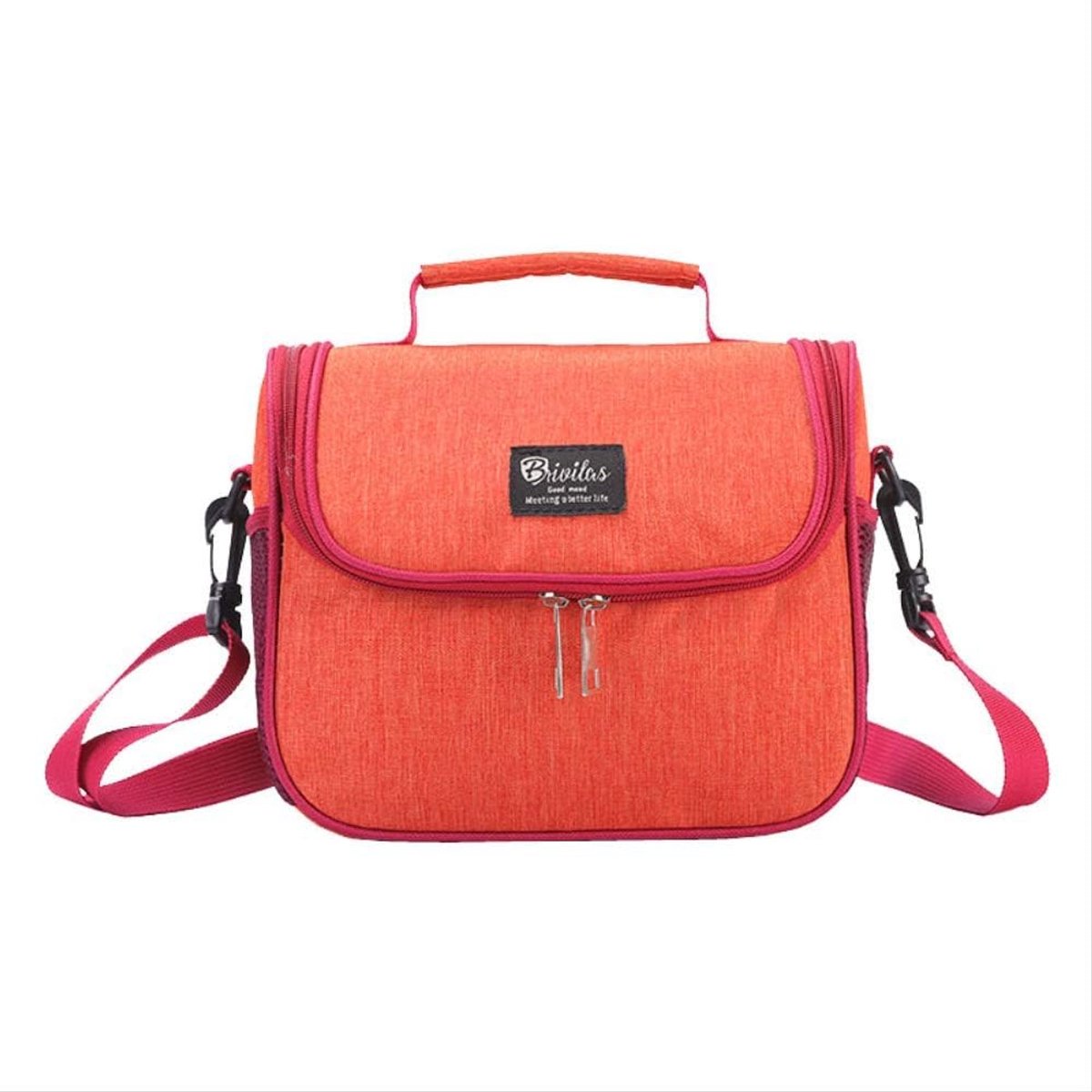 Women's Beto Bag with One Shoulder and Zip Zip Lunch Bag for Lunch with Zip - ShopVlot