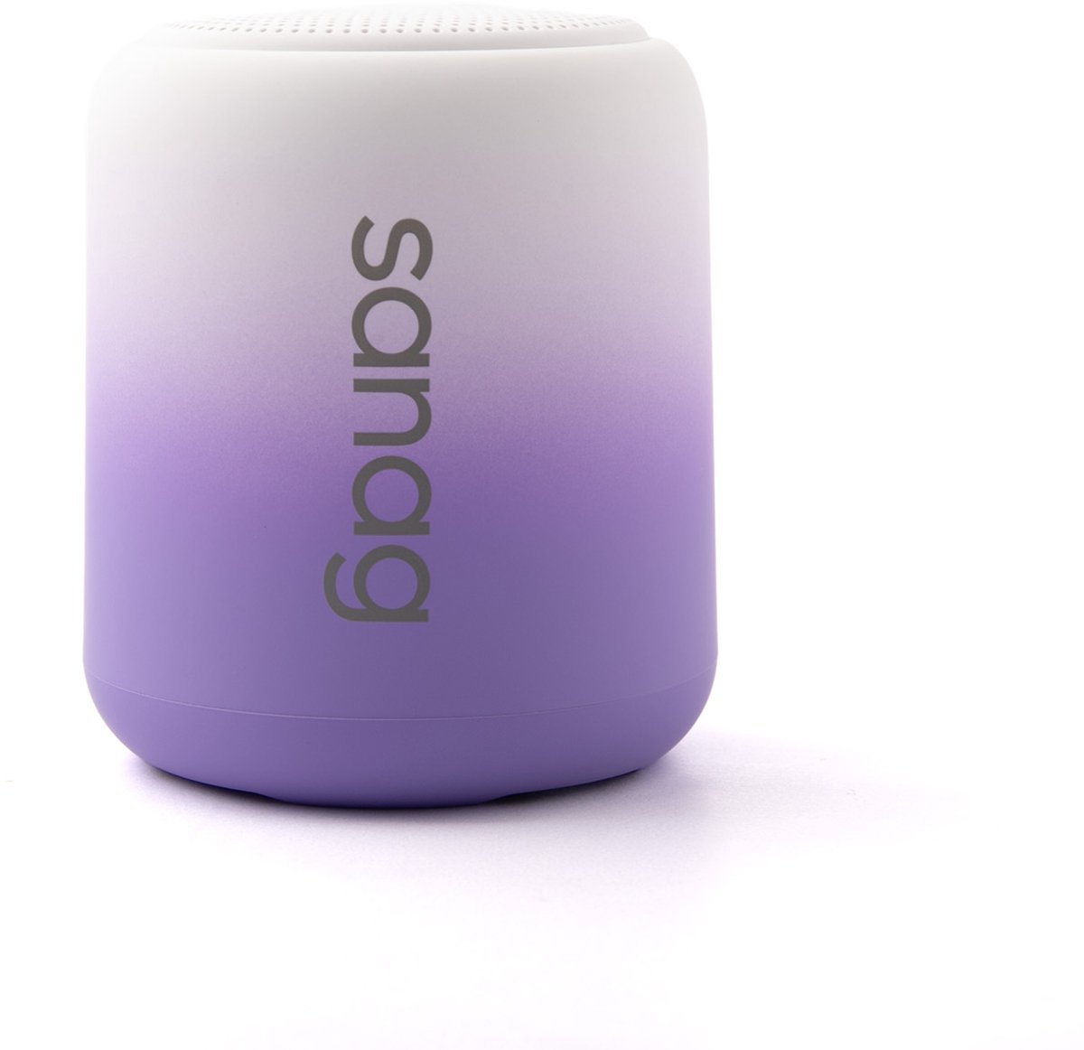 Bluetooth Speaker - IPX5 Waterdicht - 18 Uur Afspeeltijd - 52mm Driver - Portable（Wit dat geleidelijk paars wordt）