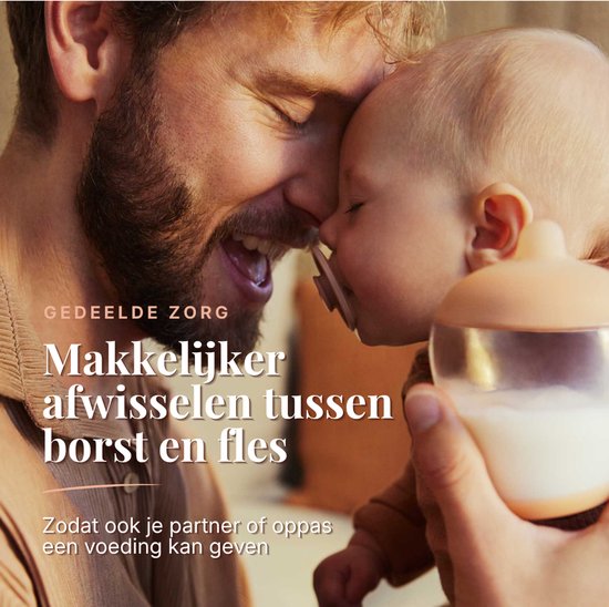 Emulait Classic Babyfles - Kleur: Light - Maat: 3 - 240 ml - borstvormig - natuurlijk voeden - anti-koliek - bpa-vrij van Emulait — afbeelding 2