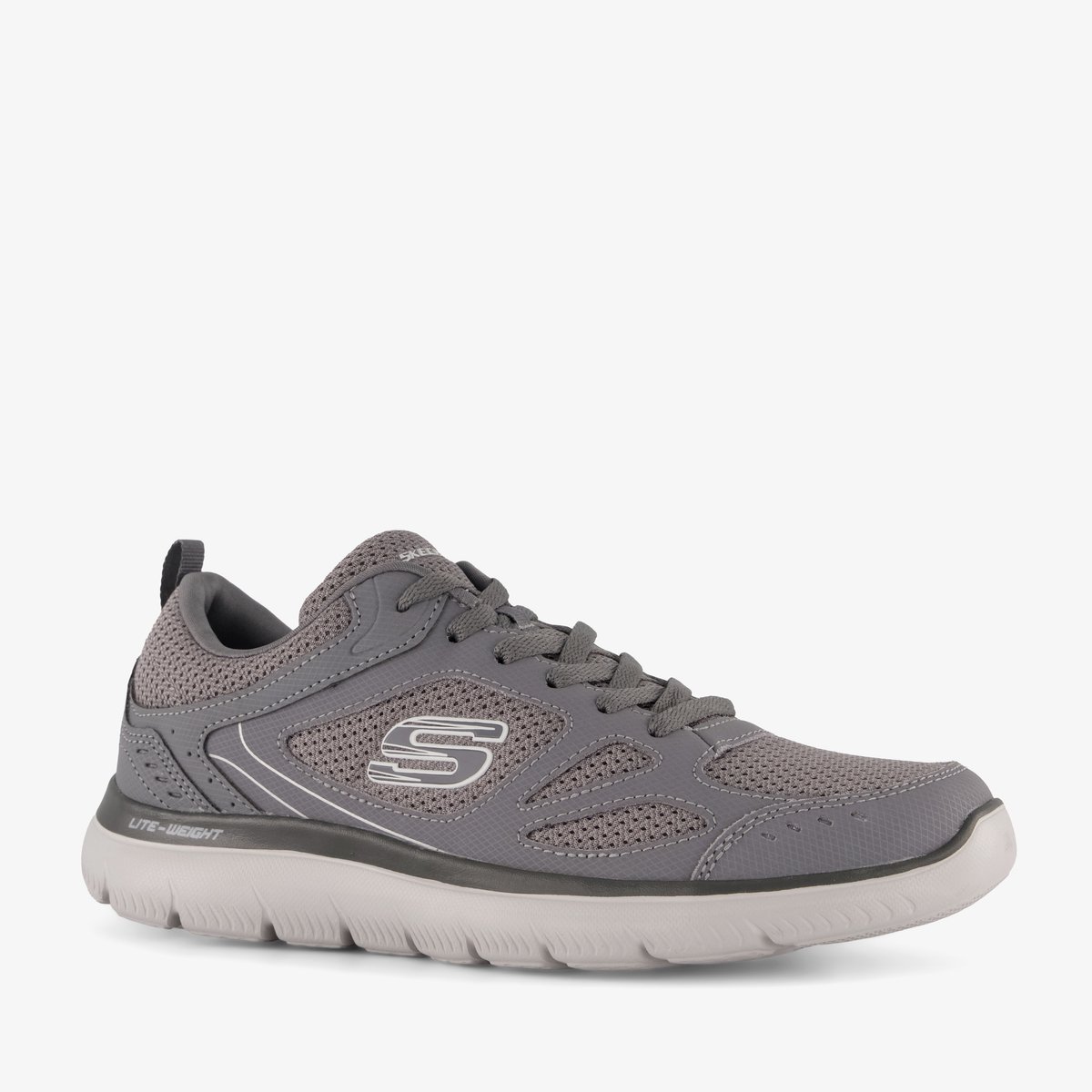 Skechers Summits heren sneakers grijs